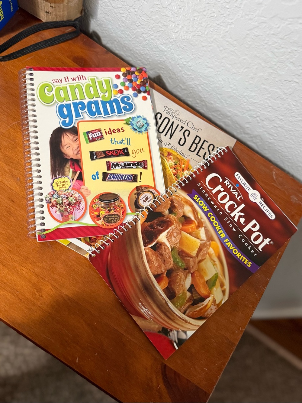 Rival Crock-Pot + Candy Grams Spiral Recipe Books